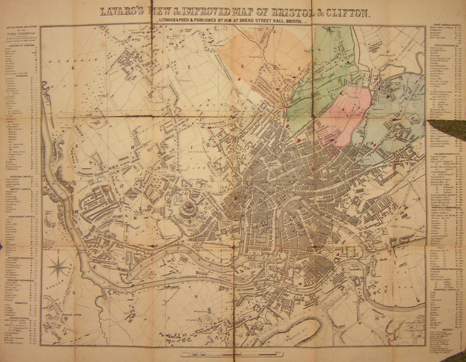 Map of Bristol - Bristol